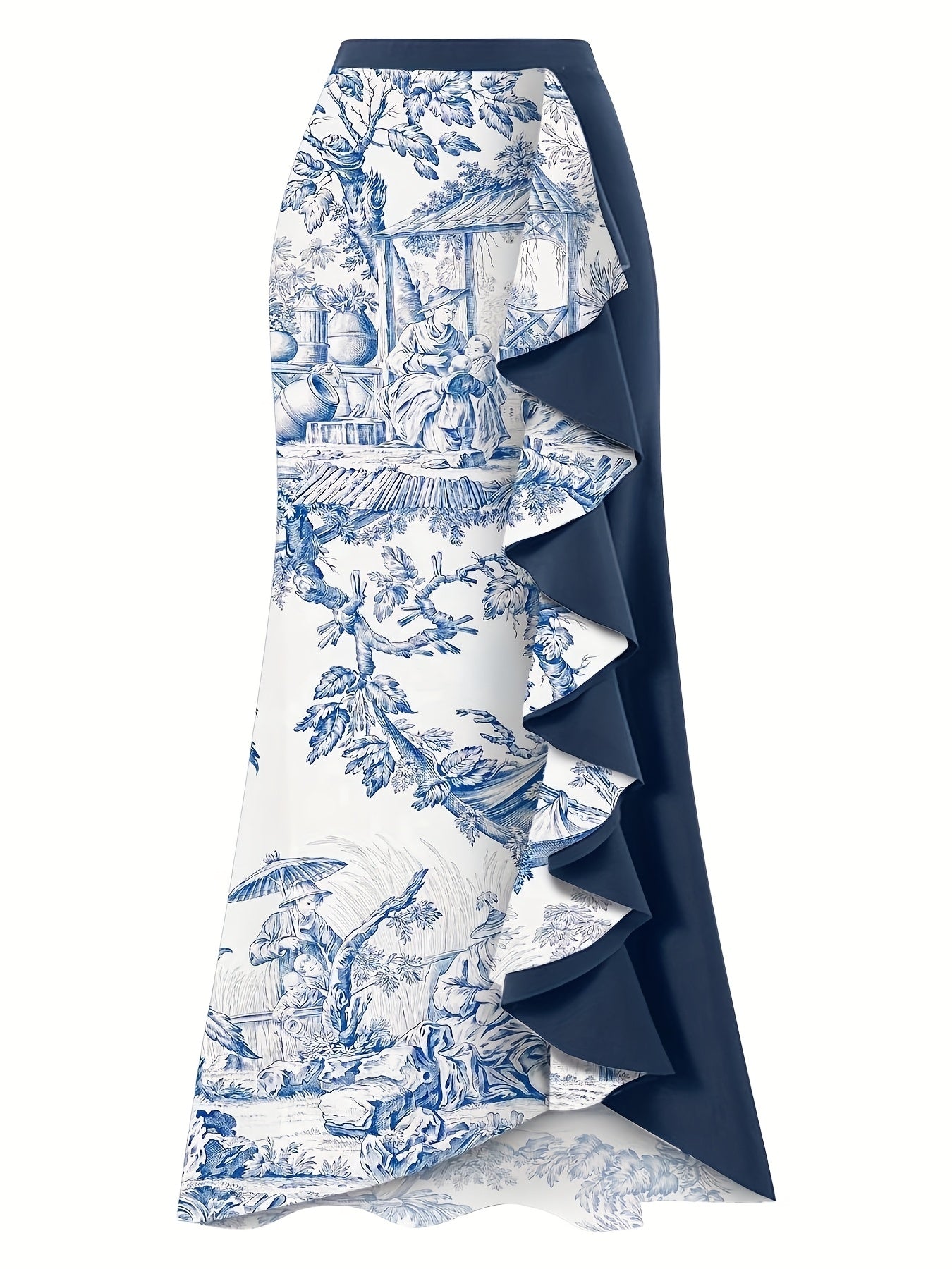 Women's Swimwear Set Two-Piece and One-Piece Swimsuit with Cover-Up Skirt