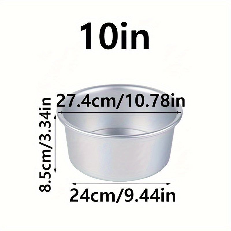Aluminum Cake Pan Set Non-Stick Baking Pans for Chiffon and Desserts