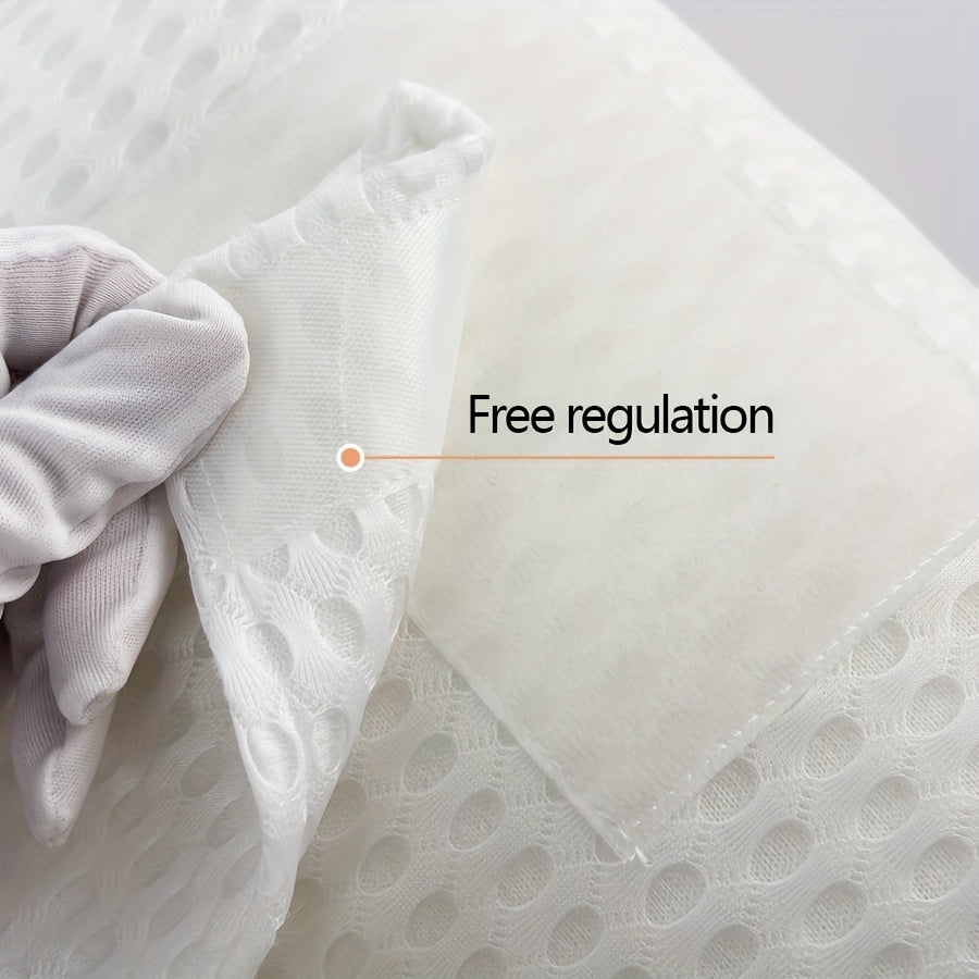 Maternity Pillow Soft Polyester Side Sleeper Lumbar Support Tummy Relief Adjustable Slope