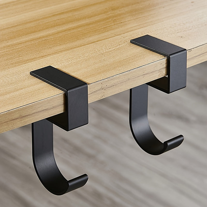 5-Shaped Desk Organizer with Removable Hook for Easy Mobility