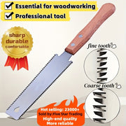 Двусторонняя ручная пила для деревообработки и садоводства, 6-дюймовый стальной SK5