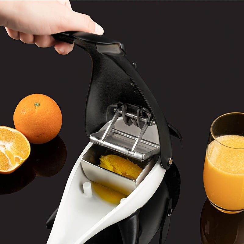 Handheld Fruit Press Stainless Steel Citrus Juicer for Lemon Orange Vegetable Extraction