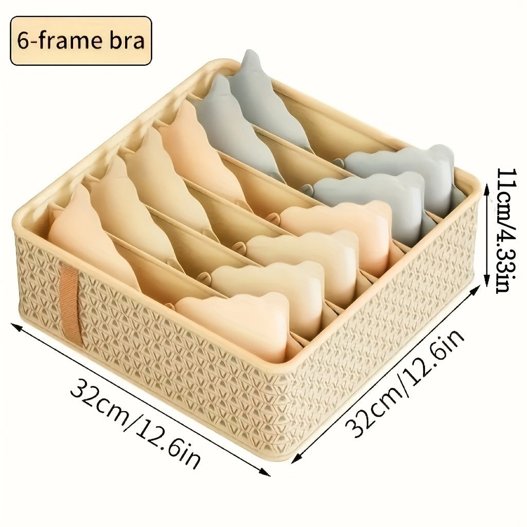 Foldable Fabric Drawer Organizer for Closet Storage Socks and Underwear Box Space-Saving