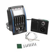 5-Band EQ Guitar Bass Preamp with LCD Tuner Piezo Pickup for Acoustic Sound