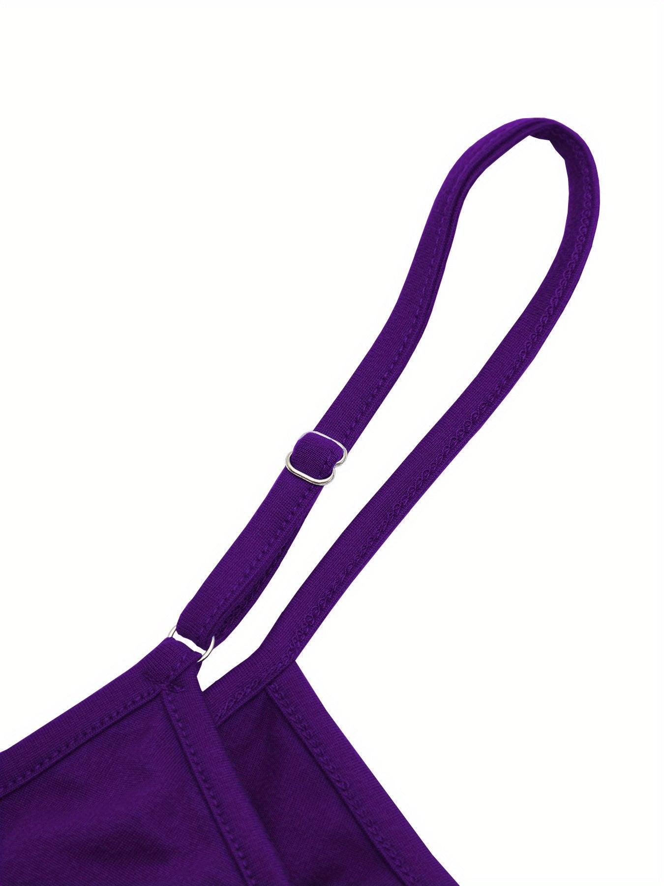 Plus Size Women's Sleeveless Jumpsuit Solid Color V-Neck Wide Leg