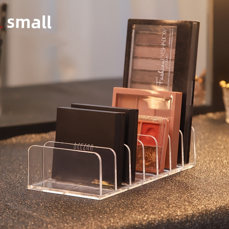 Clear DVD CD Storage Rack Organizer for Home Office Cosmetics and Blushes