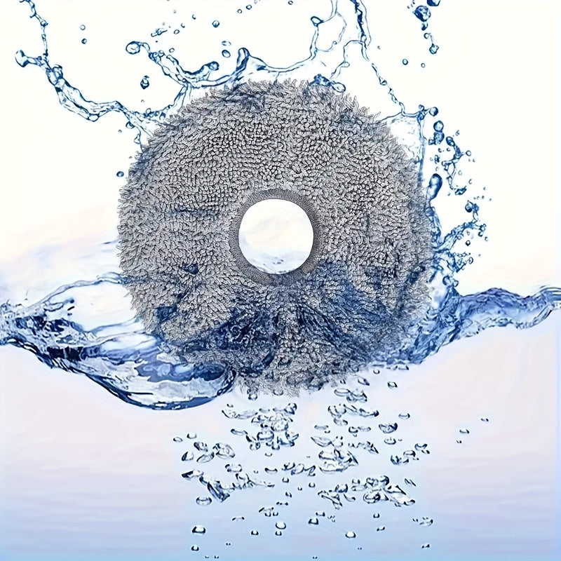 8-Pack Washable Microfiber Mop Pads for Robot Vacuum Floor Attachments