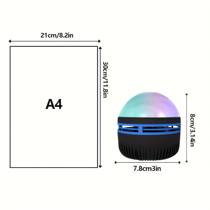 LED Aurora Borealis Projector Lamp with Remote Control USB Powered Indoor Light Display