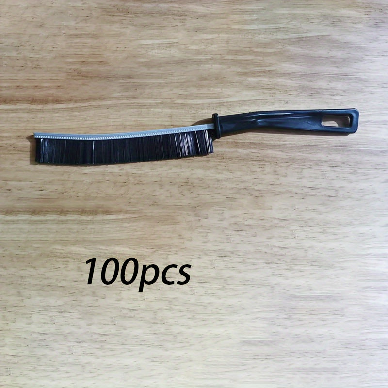 Set of 100 Tile Cleaning Brushes for Bathroom Kitchen Dead Corners Hard Bristles