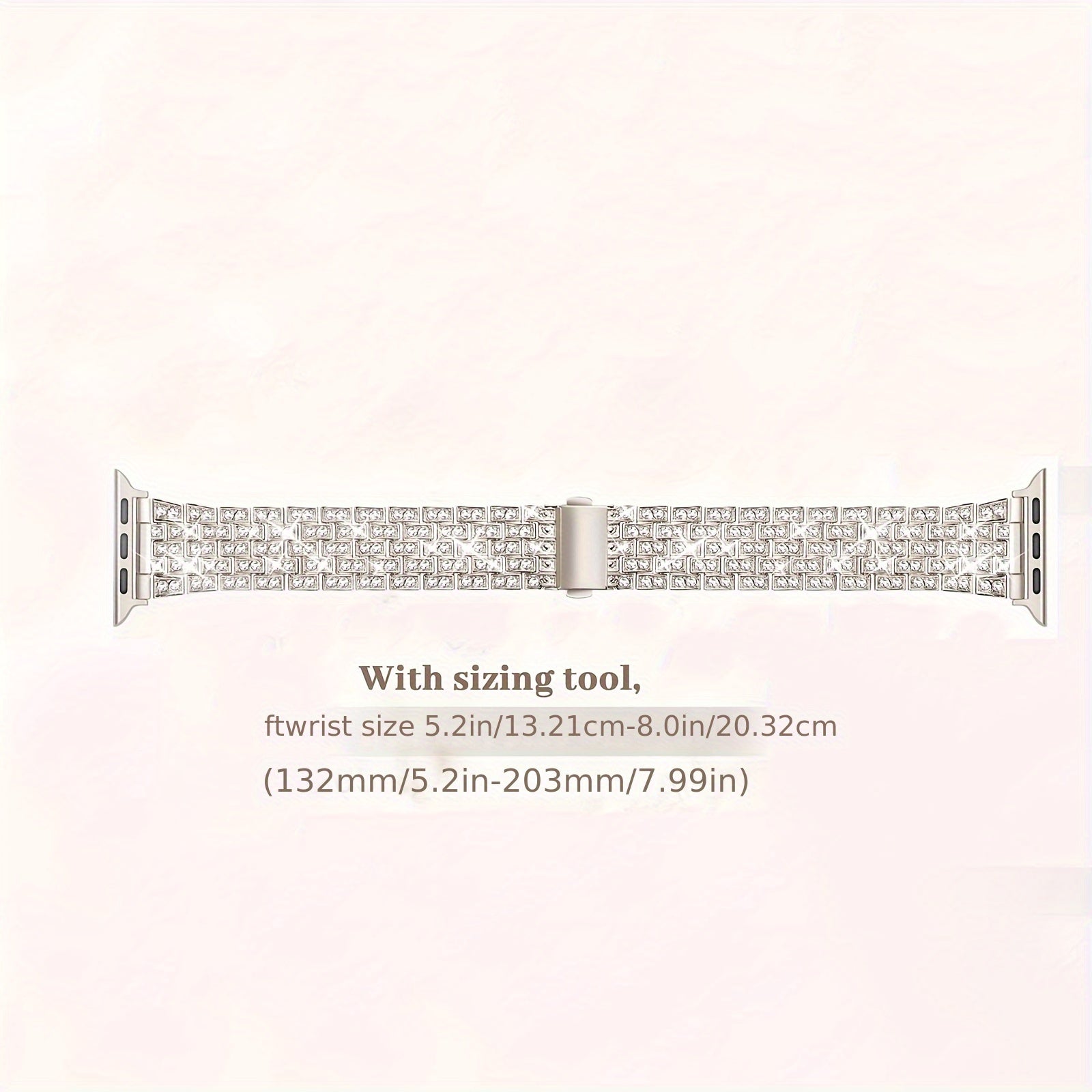 LUOHIA блестящий и красивый браслет для iWatch, подходит для Ultra Series 1-10 и SE.