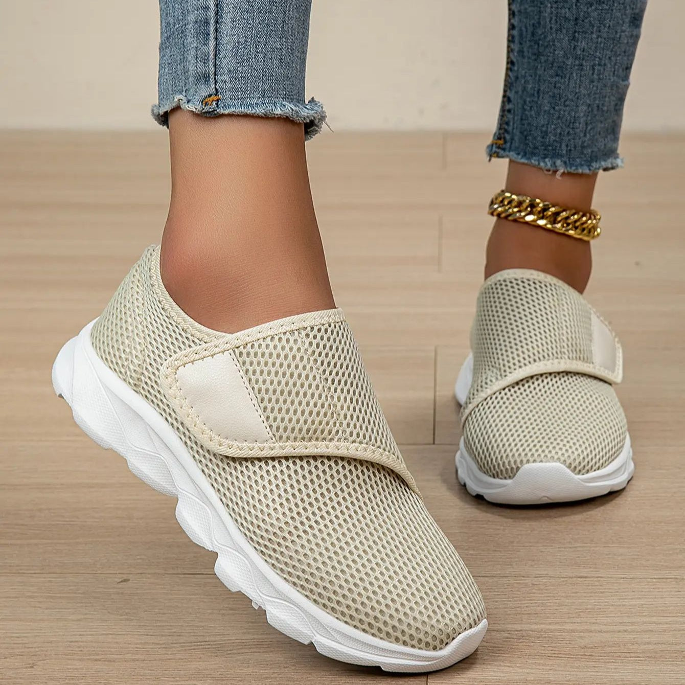 Unisex Orthopedic Casual Sneakers Wide Swollen Feet Breathable Soft PU Low-Top