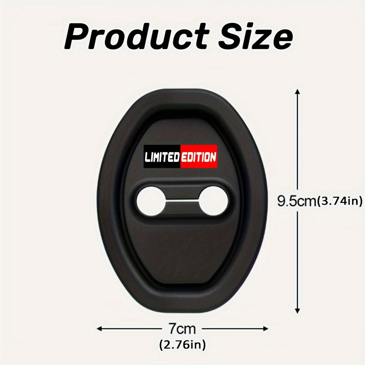 4Piezas de protectores de tapa de bloqueo de puerta de coche de silicona, amortiguadores protectores para automoción