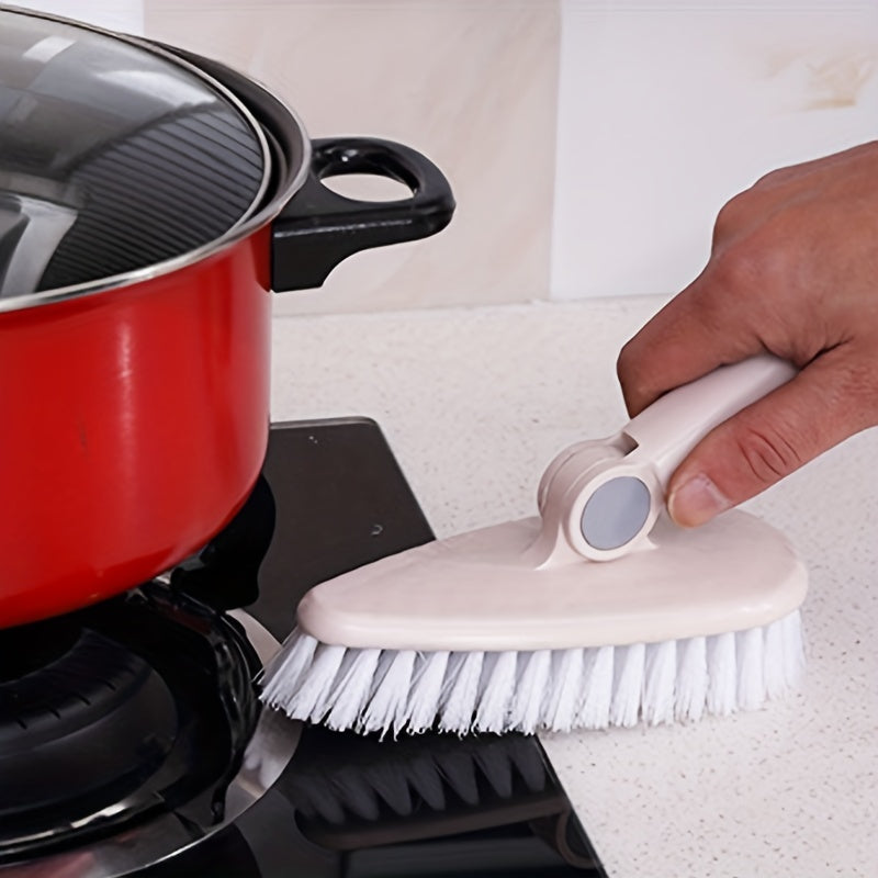 Ushbu ko'p funksiyali qattiq cho'tka bilan ishni bajaring! Ushbu 1 dona plastik uzun tutqichli tozalash cho'tkasi hojatxonalar, hammomlar va plitalar bilan ishlash uchun mukammaldir. Tozalash vositalaringizga qo'shilishi kerak bo'lgan zaruriy narsadir!