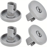 Reemplazos de rueda de lavavajillas de superficie lisa y brillante de 40mm, 8 piezas para modelos, fácil instalación