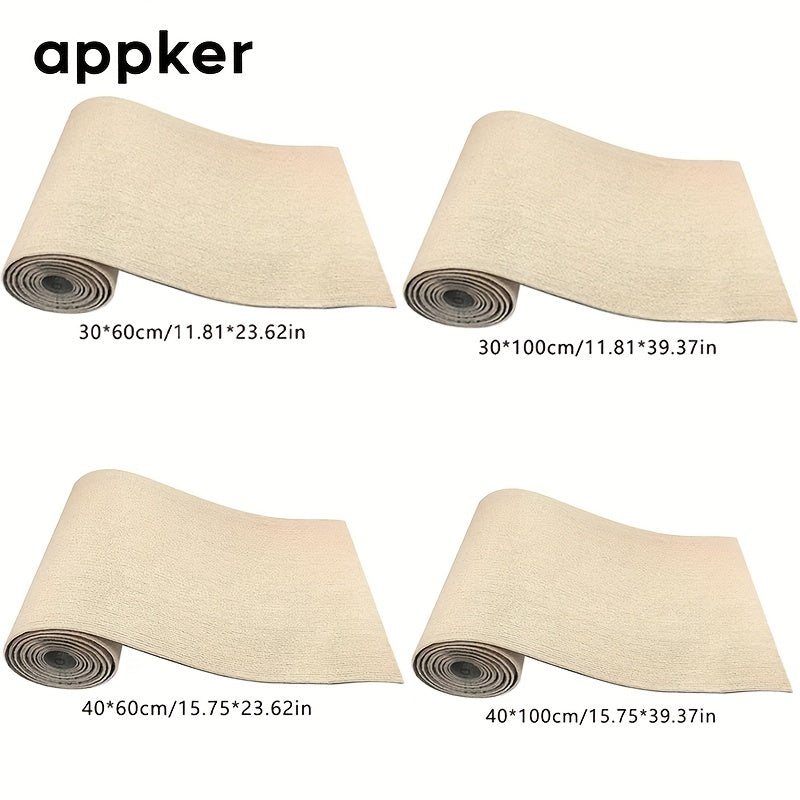 Self-Adhesive Cat Scratching Mat with Dual-Texture Polyester Sofa Protector