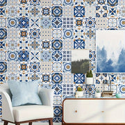 Self-Adhesive Bohemian Tile Pattern Wallpaper Waterproof Vinyl Contact Paper 40cm x 200cm
