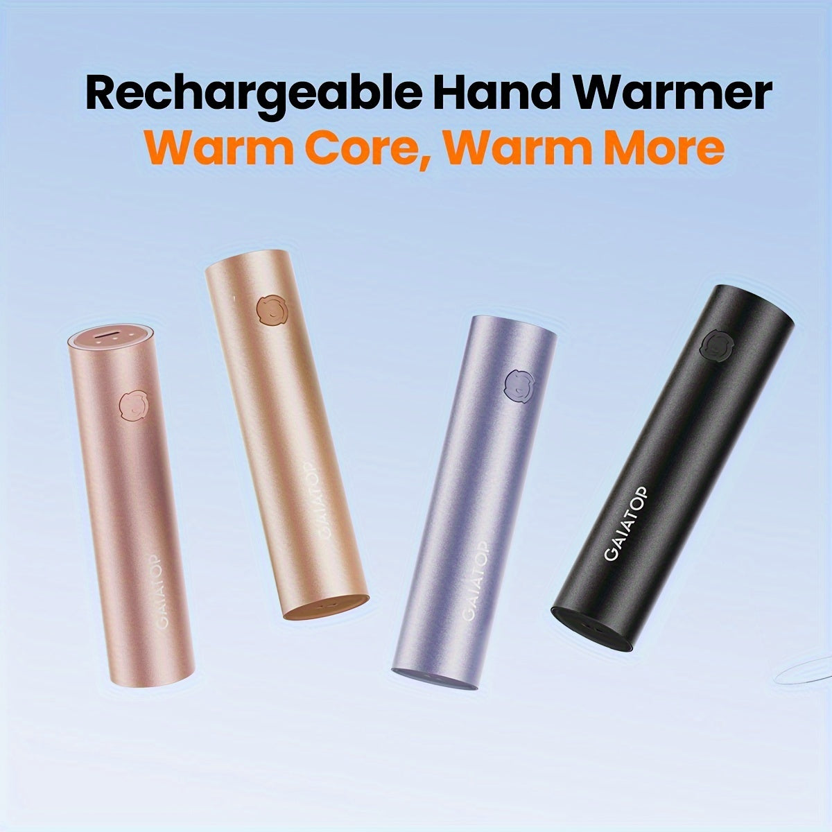 Rechargeable Hand Warmers 3000mAh Electric Heater USB Pocket Warmer for Outdoor Activities