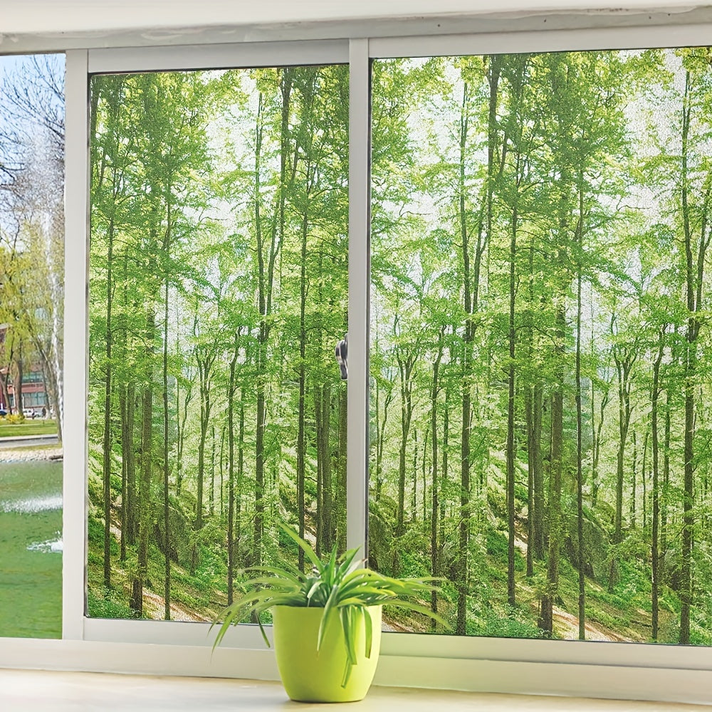 Self-Adhesive Frosted PVC Window Film for Privacy Bathroom Bedroom Living Room Office