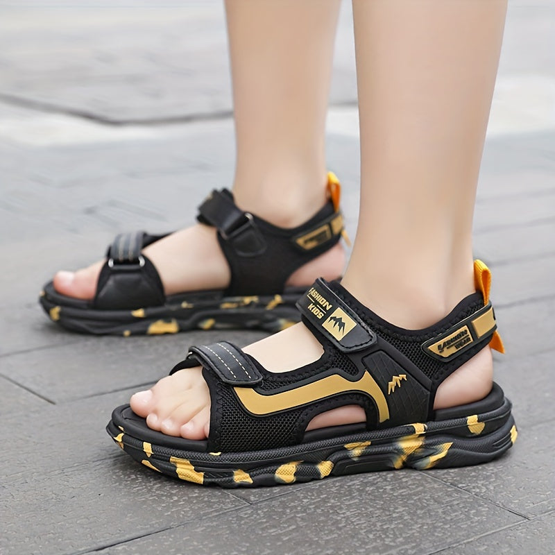 Kids Boys Sport Sandals Lightweight Breathable Open-Toe Casual Summer Shoes
