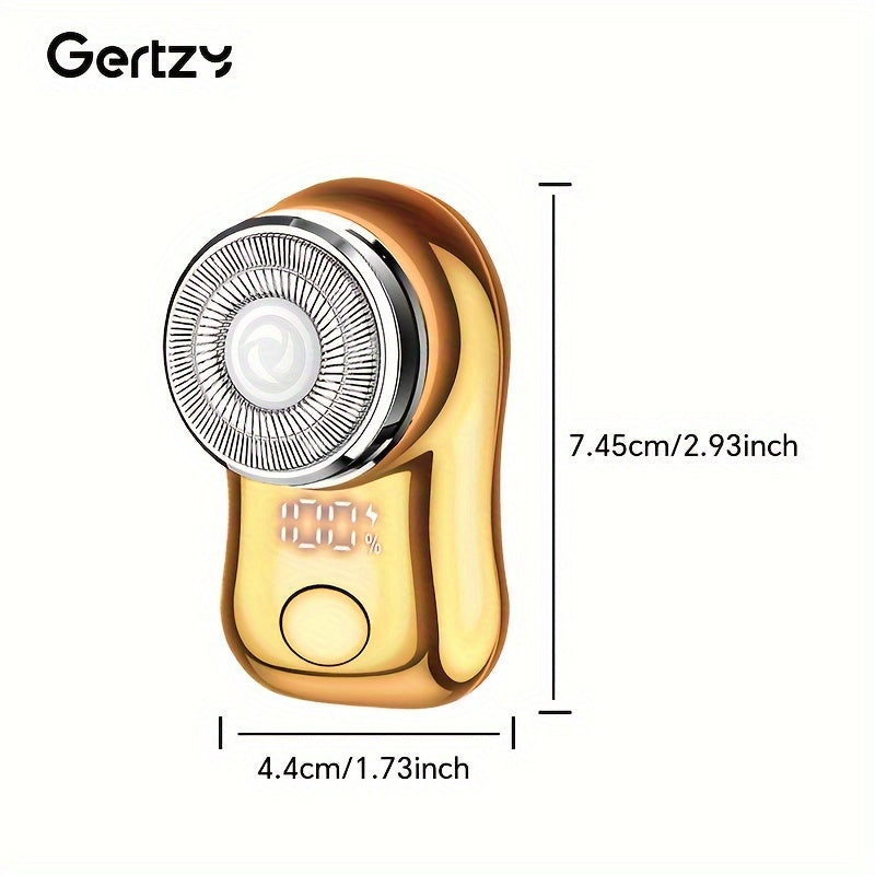 Men's Mini Portable Electric Shaver USB Rechargeable Beard Razor