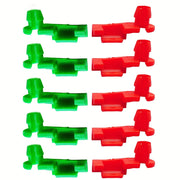 10 Pieces Tailgate Handle Rod Clamp Left Right Fixing for Silverado 1999-2007