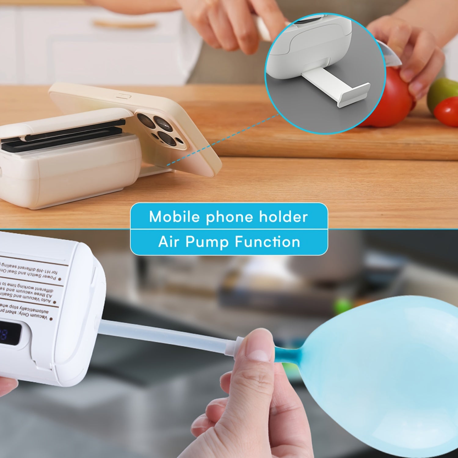 PANCERKA USB-Uyquvchi Qayta To'ldiriladigan Vacuum Sealer Kiti Mason Bankalari uchun - Keng va Oddiy Oyoqlarga mos keladi, Ovqat Saqlash va Konserva qilish uchun ideal.