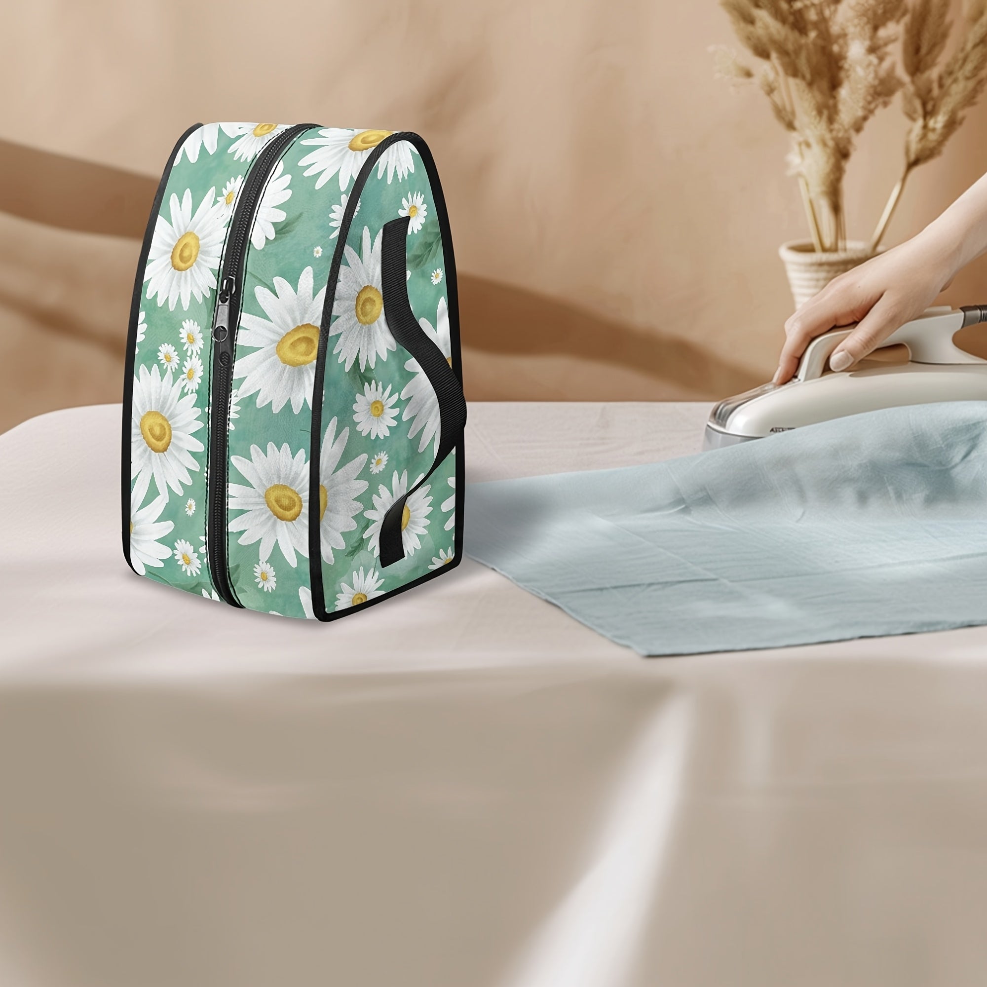 Portativ temir daftar sumkasi changyogʻsizlikka qarshi polyester sayohat saqlash bilan tutqich bilan