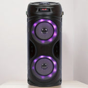 Wireless Speaker with Subwoofer and Disco Light for Outdoor Parties
