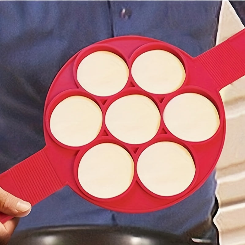 Silicone Pancake Molds Nonstick Reusable Kitchen Tool for Perfect Pancakes