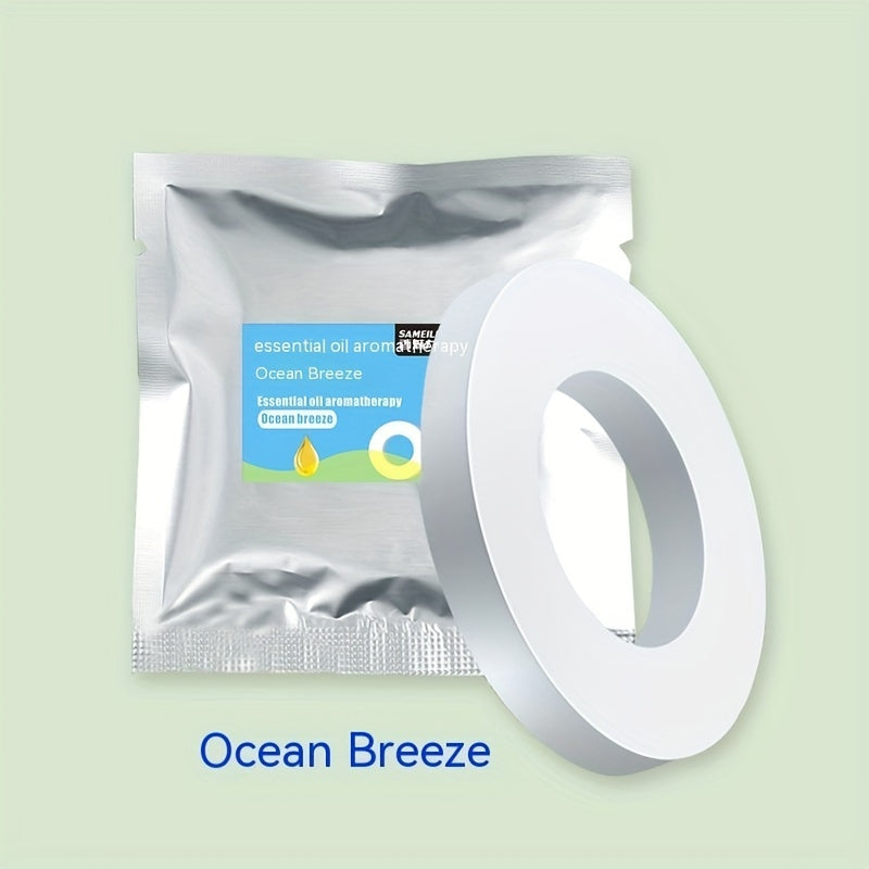 5pcs Car Aromatherapy Refill Pads Odor Removal Scented Discs for Vehicle Interior