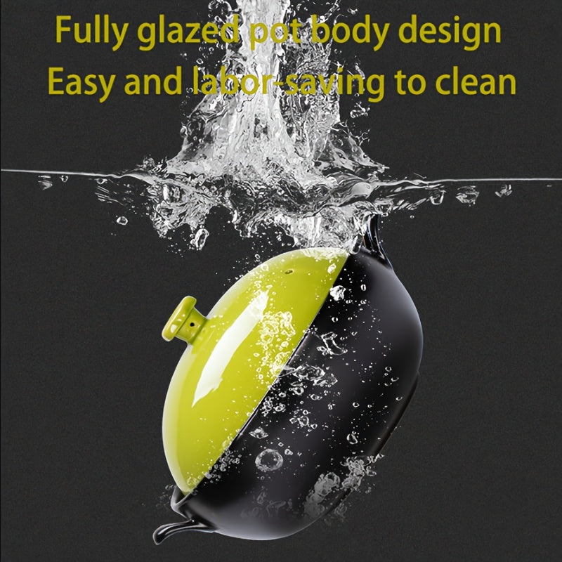 Ceramic Casserole Dish 94.7oz Oven and Gas Stovetop Safe for Soups and Stews