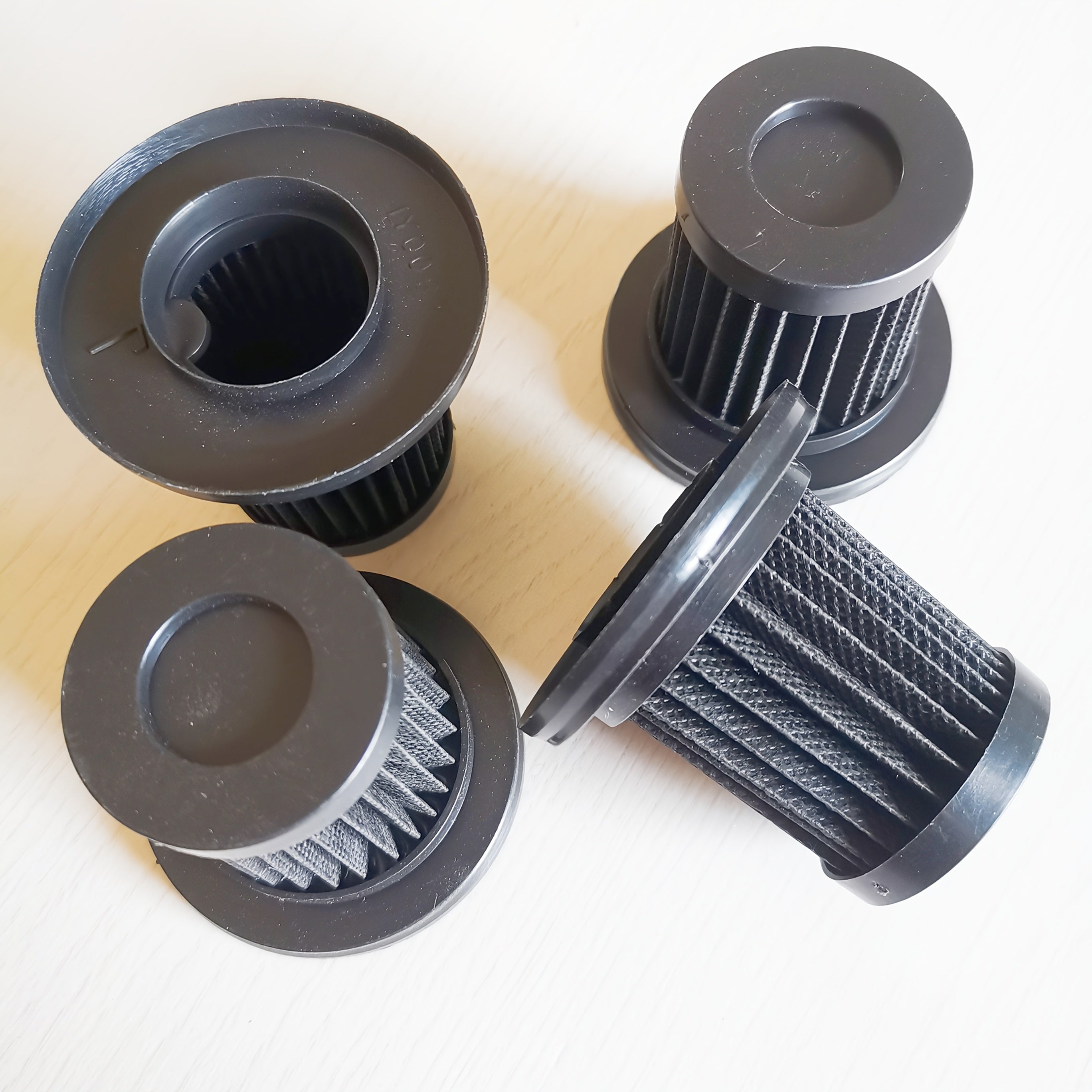 2 dona yuviladigan PVC chang to'plovchi filtrlari qo'lda ishlatiladigan changyutgich uchun qora tarmoq