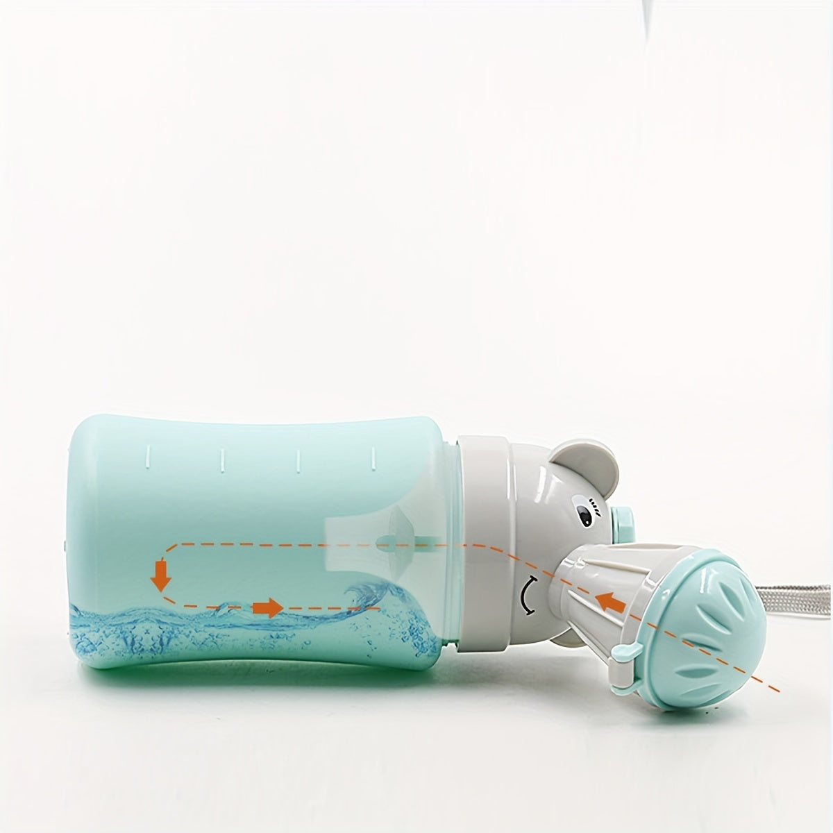 Портативный унитаз-уринал для мужчин и женщин, компактный, прочный, из материала ПП