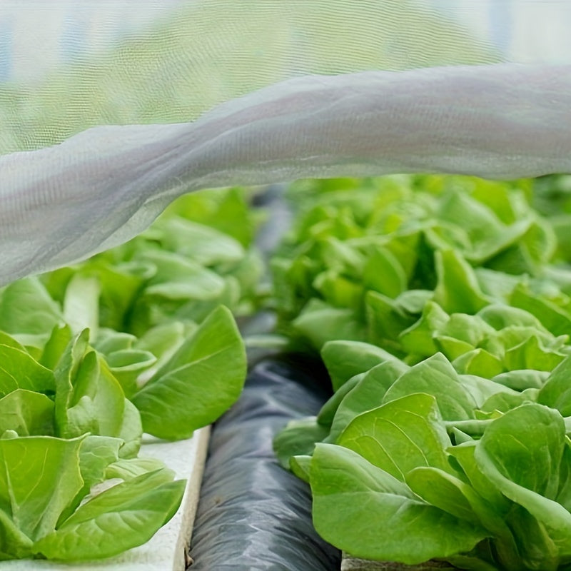 Bog hasharotlariga qarshi 60 tarmoqli HDPE shaffof hasharot to‘siq, o‘simliklar uchun