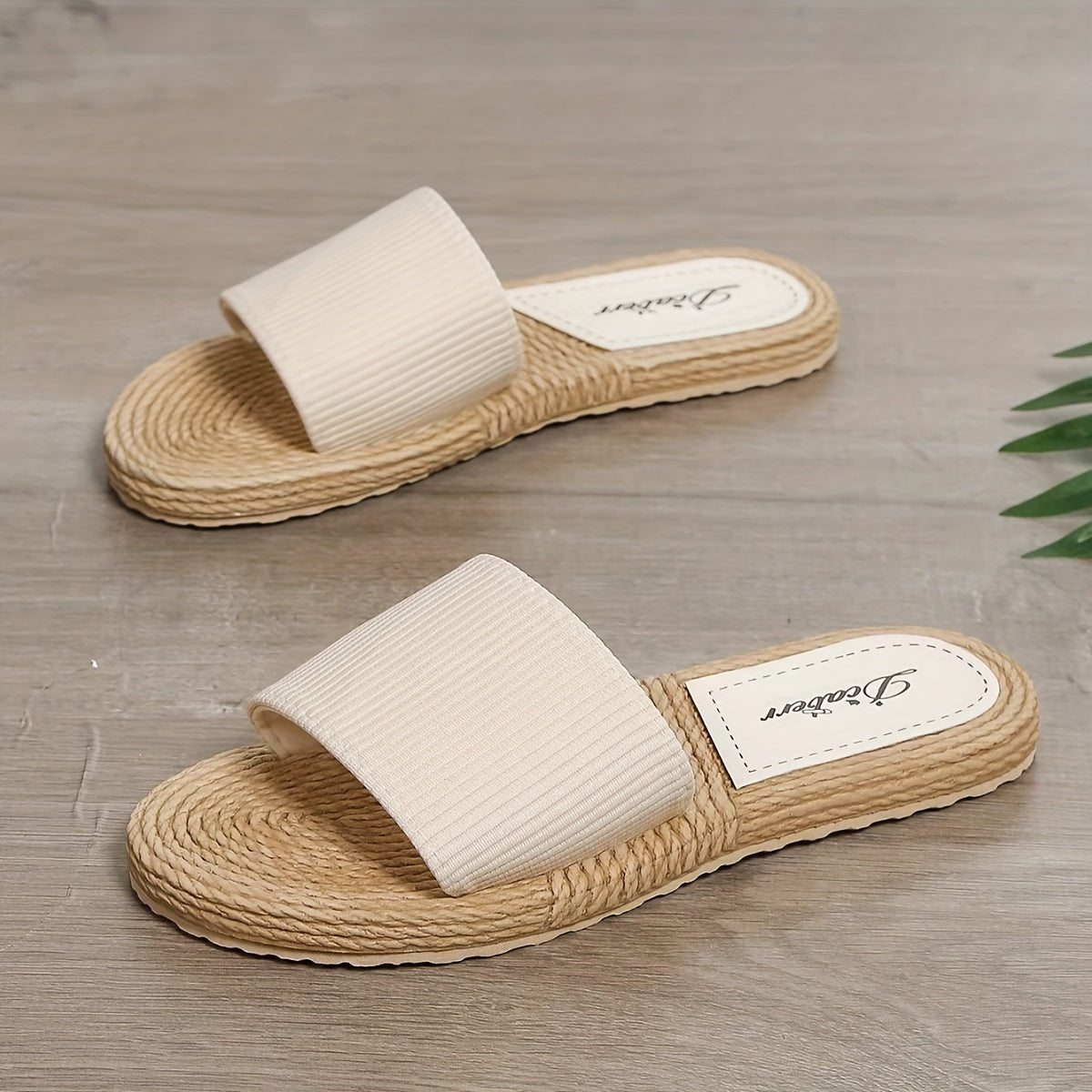 Women's Slip On Summer Slides Open Toe Casual Beach Shoes