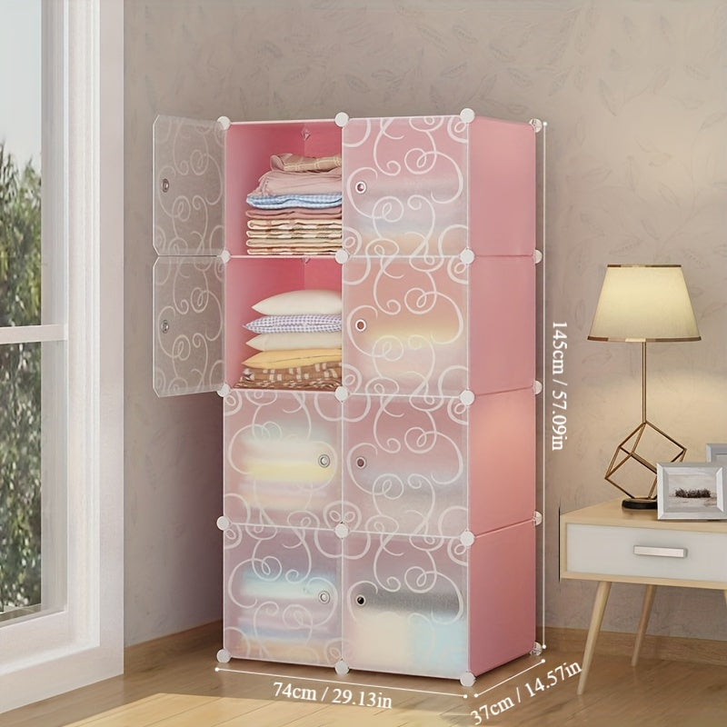 Organizador de armario apilable y expandible para almacenamiento en armario de dormitorio