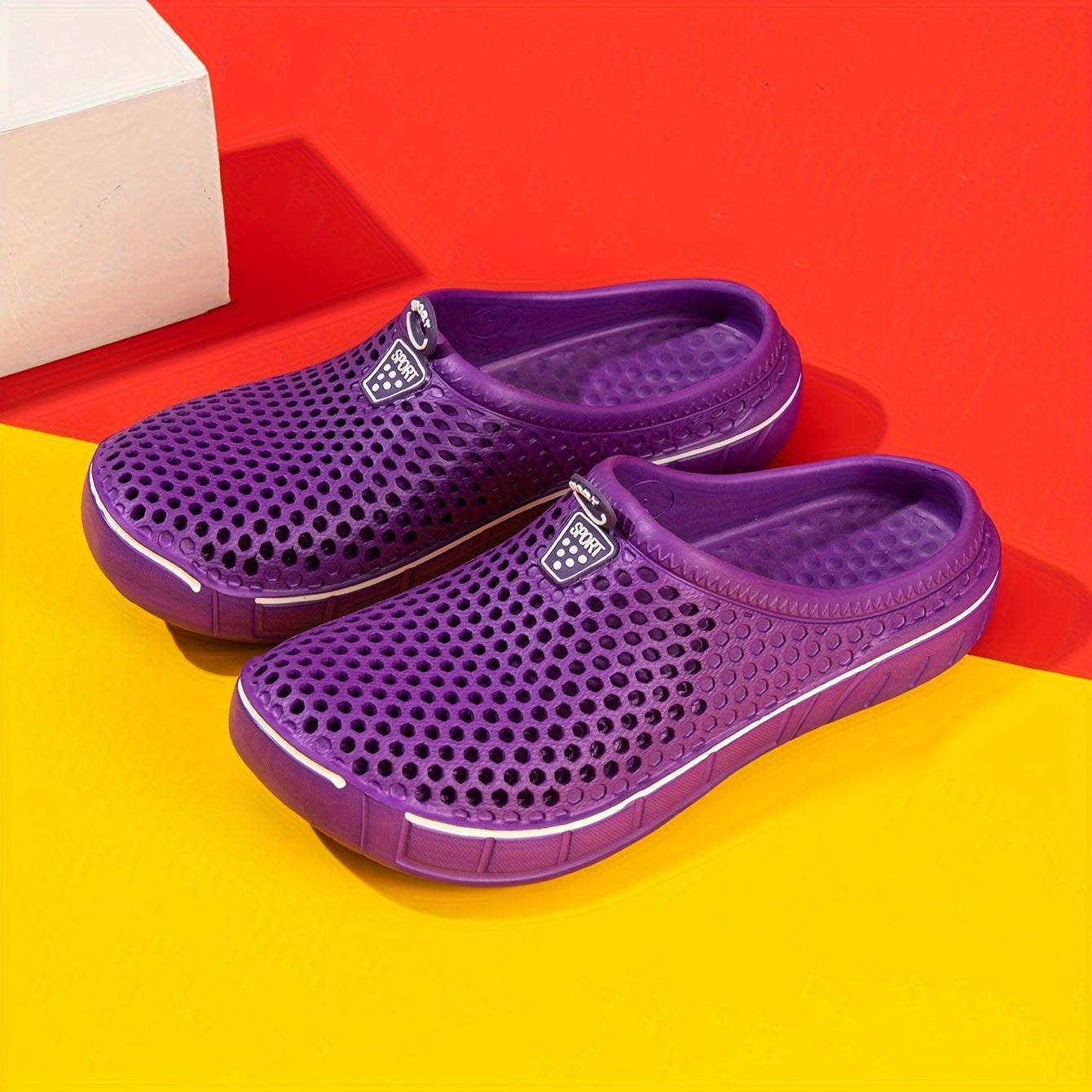 Ayollar uchun EVA klogsli slaydlar, kundalik, nafas oladigan, osongina kiyiladigan yozgi choyshablar