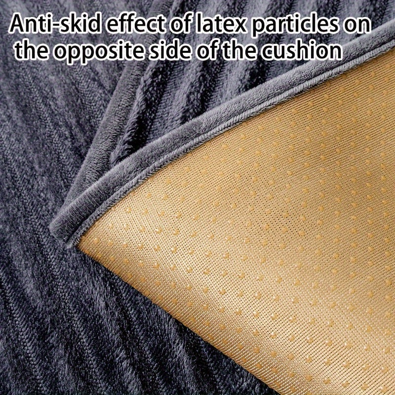 Роскошная плюшевая накидка на диван, противоскользящая, для домашних животных, защита для гостиной