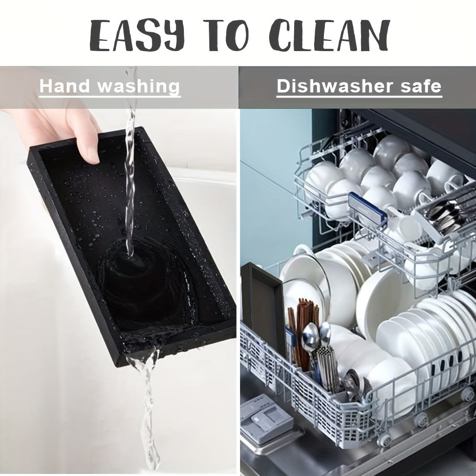 Hojatxona uchun shkaf uchun silikondan tayyorlangan ko‘p funksiyali idishlar va lavabo uchun stol usti saqlash uchun tashkilot