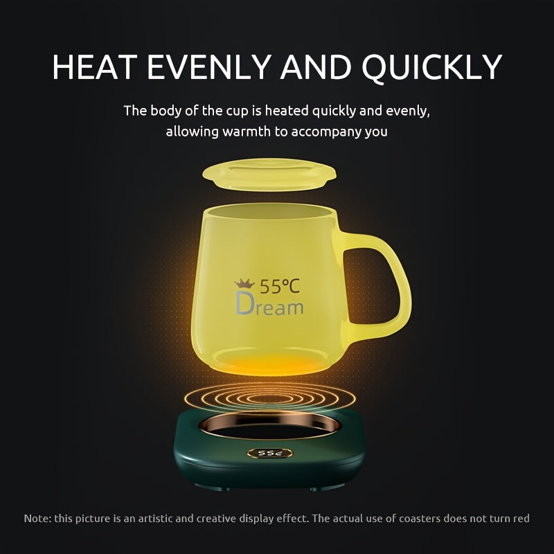 Electric Heating Pad for Home Office Desk with 3 Warmth Settings