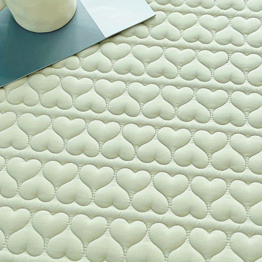 Water-Resistant Quilted Pillowcase 48x74cm Polyester Twill Envelope Closure