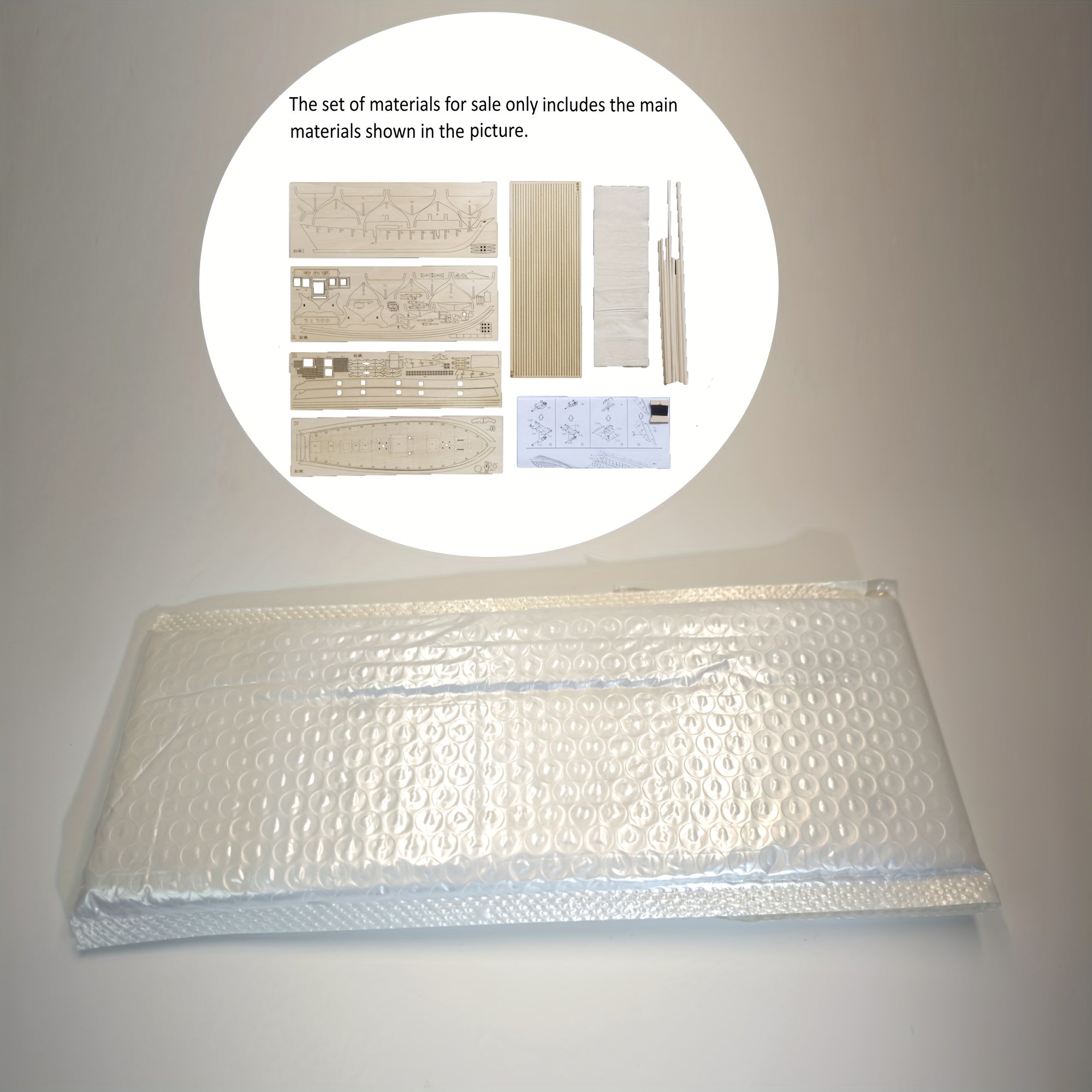 Wooden Boat Kit for Educational Assembly of Classical Western Harko Model for Ages 14+