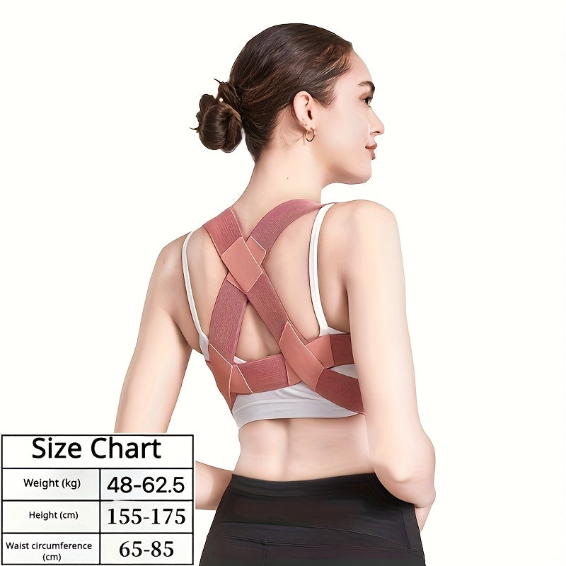 Invisible Posture Corrector Belt for Women Adjustable Spine Alignment Humpback Support