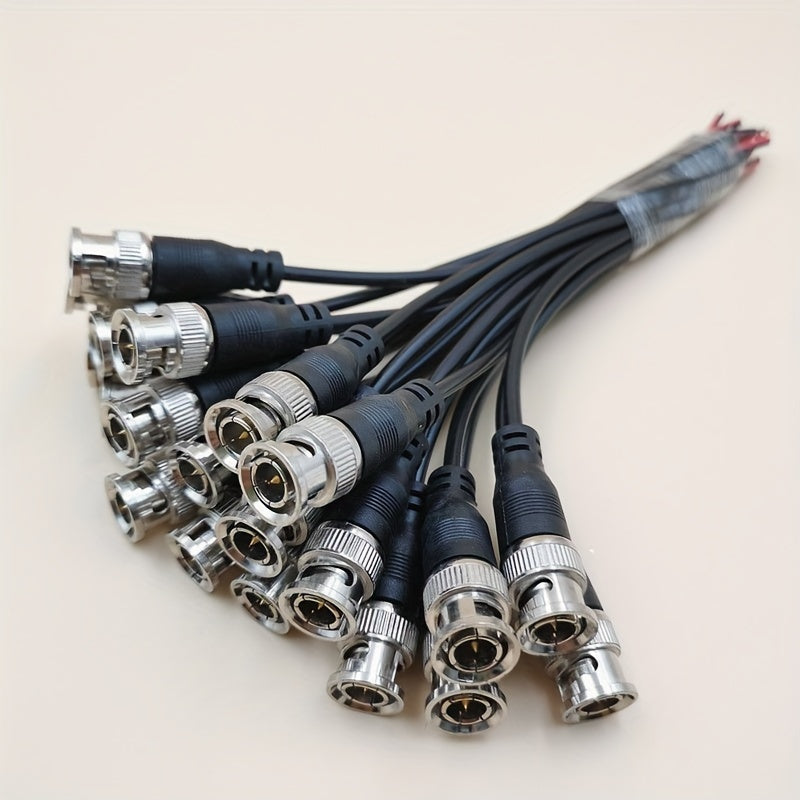Conectores BNC para cámaras de CCTV y monitores Pack de 2/5/10