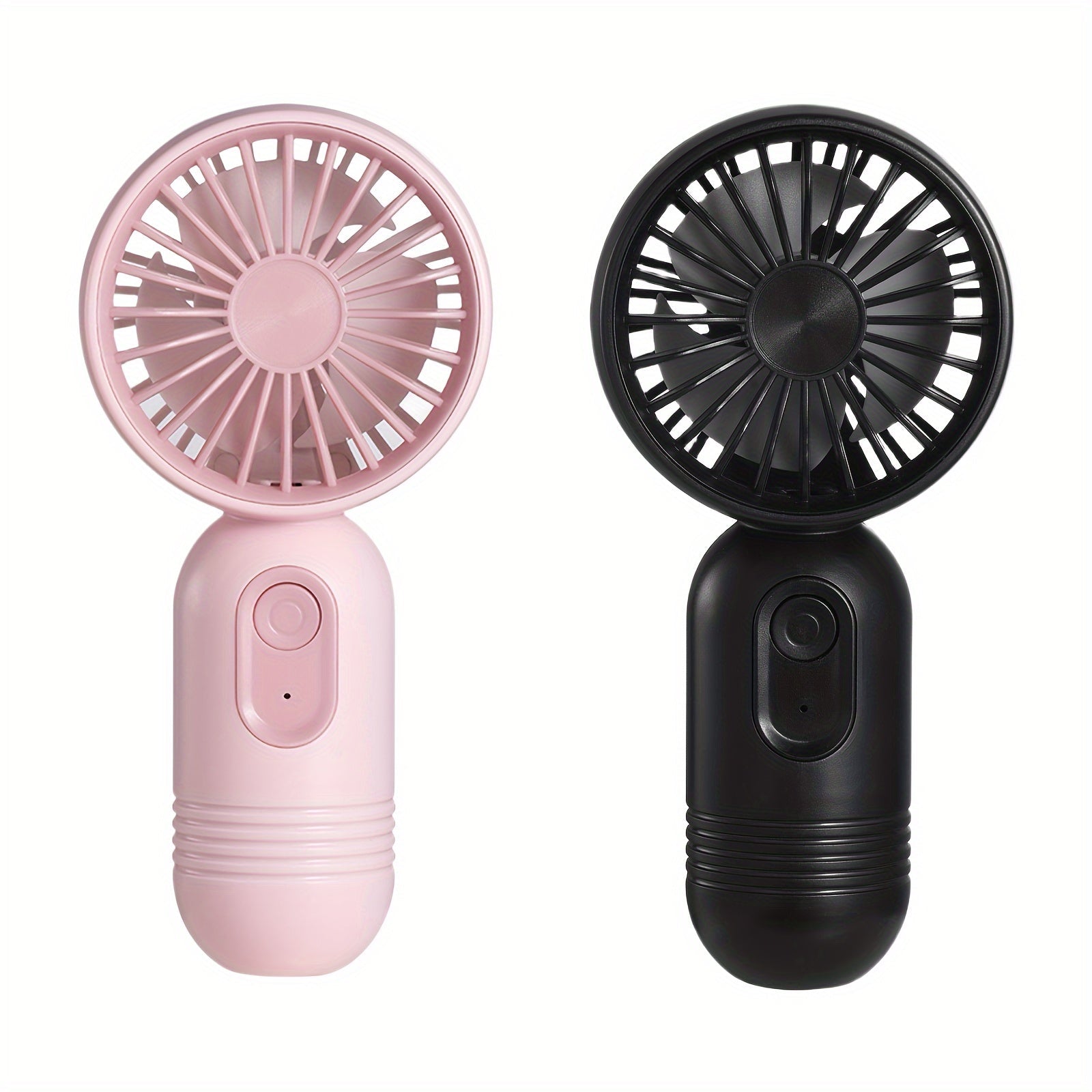 Mini Portable USB Rechargeable Handheld Fan with Lanyard and 3 Speeds