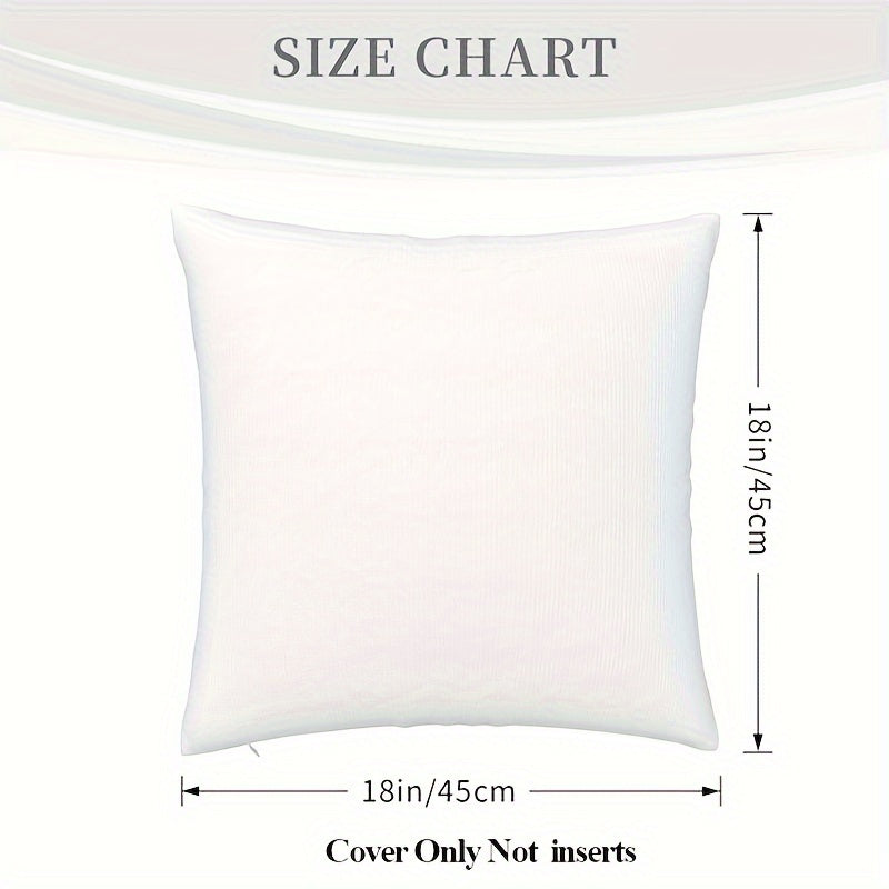 Custom Heart Flower Plush Pillowcase 45.72cm Personal Photo Decor Gift