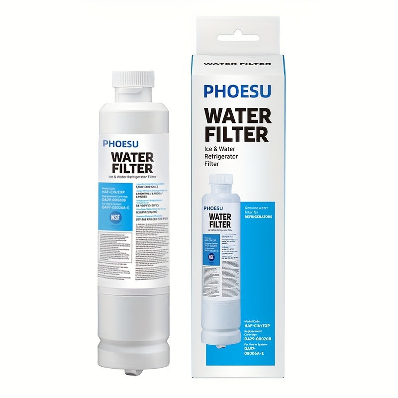 3-Pack Refrigerator Water Filters - Carbon Block, Removes 99% Contaminants