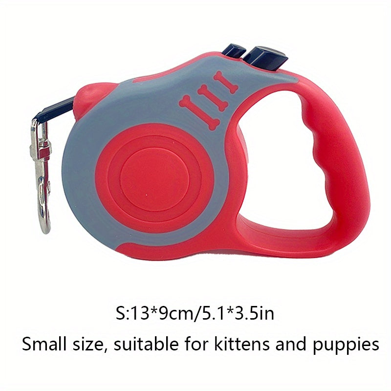 Automatic Retractable Dog Leash 10 Feet Nylon Minimalist Design