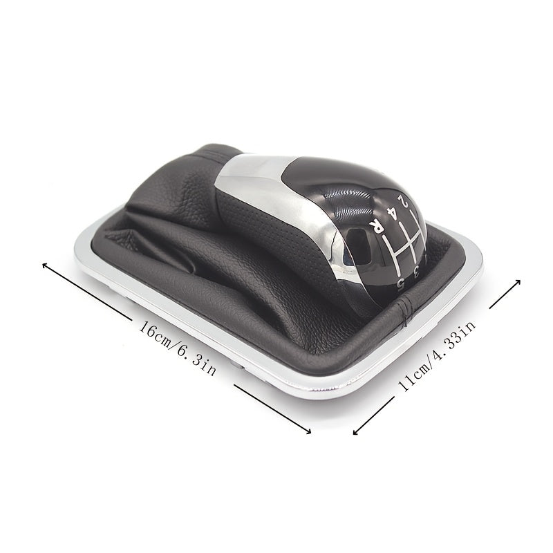 Universal Black ABS 5-Speed Car Shift Knob Gear Shift Gear Head