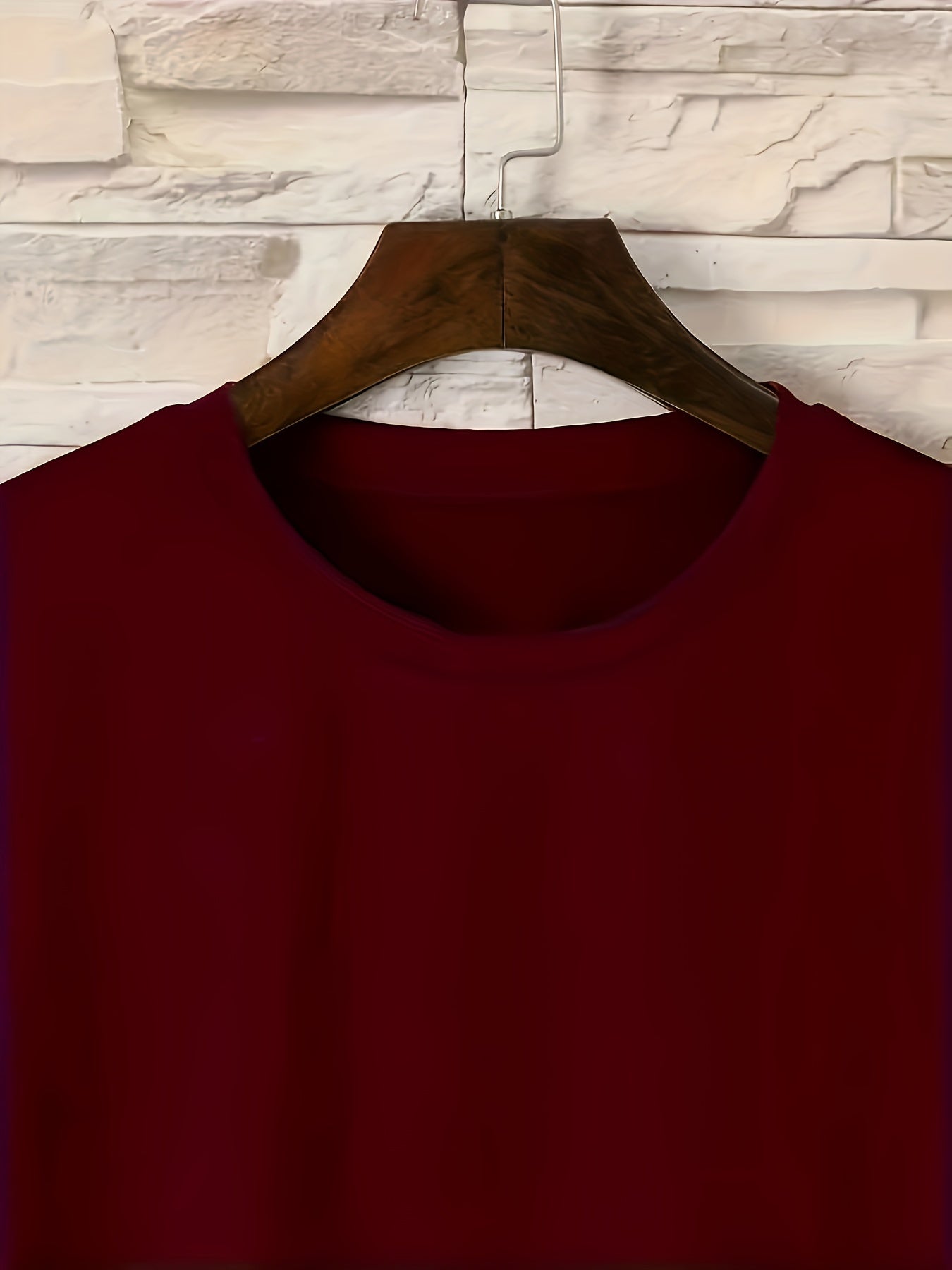 Men's Long Sleeve Pajama Set for Casual Sports and Home Wear Polyester Spandex